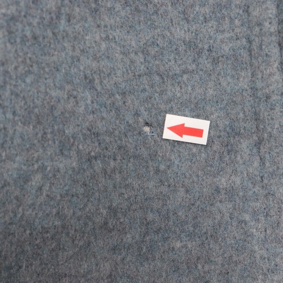 J Crew Gray Wool Cashmere Blend Long Peacoat Womens Size T6 - Picture 10 of 10